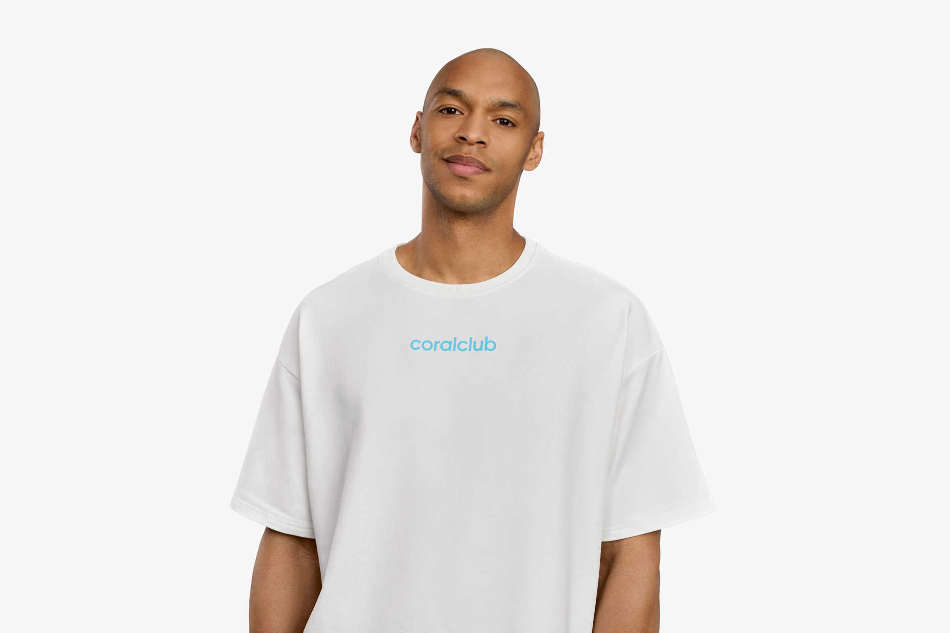 Оверсайз футболка, молочна